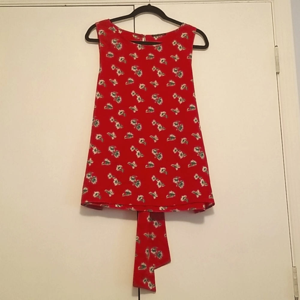 West Kei tie back blouse